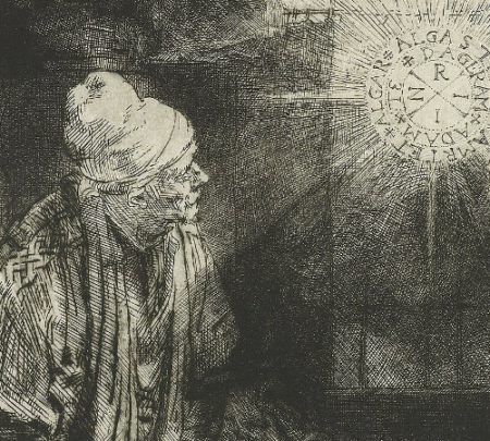 Bild Rembrandt Dr. Faust